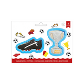 SET. 2 Emporte-pieces Coupe Trophée et Chaussure